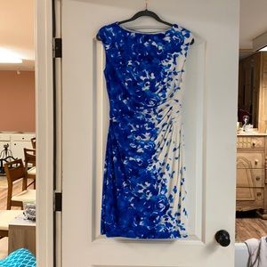 Blue Watercolor dress
